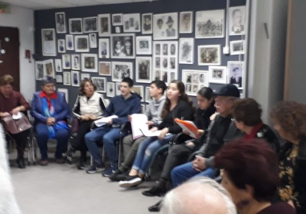 מעגלי שיח עם שורדי השואה ב”בית להיות”